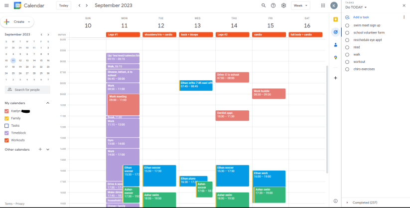 Current time block method – GRATEFUL KAE